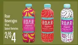 Jewel-Osco Roar Beverages offer