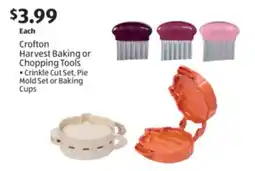 Aldi Crofton Harvest Baking or Chopping Tools offer