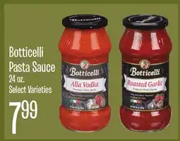 Jewel-Osco Botticelli Pasta Sauce offer