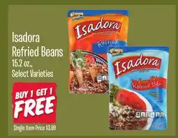 Jewel-Osco Isadora Refried Beans offer