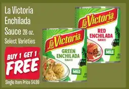 Jewel-Osco La Victoria Enchilada Sauce offer