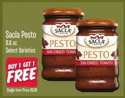 Jewel-Osco Sacla Pesto offer