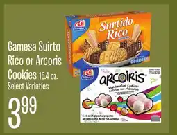 Jewel-Osco Gamesa Suirto Rico or Arcoris Cookies offer