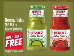 Jewel-Osco Herdez Salsa offer