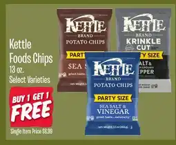 Jewel-Osco Kettle Foods Chips offer