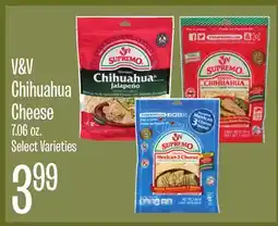 Jewel-Osco V&V Chihuahua Cheese offer