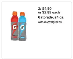 Walgreens Gatorade offer