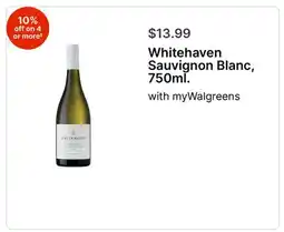 Walgreens Whitehaven Sauvignon Blanc, 750ml offer