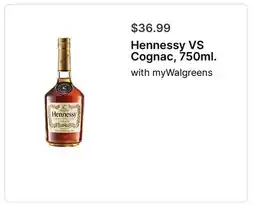 Walgreens Hennessy VS Cognac offer