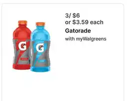 Walgreens Gatorade offer