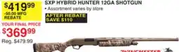 Dunham's Sports WINCHESTER SXP HYBRID HUNTER 12GA SHOTGUN offer