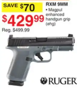 Dunham's Sports RUGER RXM 9MM offer