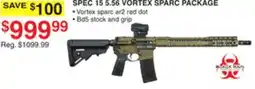 Dunham's Sports SPEC 15 5.56 VORTEX SPARC PACKAGE offer