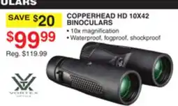 Dunham's Sports COPPERHEAD HD 10X42 BINOCULARS offer