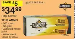 Dunham's Sports 22LR AMMO offer