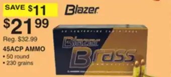 Dunham's Sports BLAZER BRASS offer