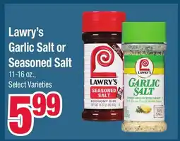 Jewel-Osco Lawry's Garlic Salt or Seasoned Salt offer