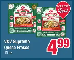 Jewel-Osco V&V Supremo Queso Fresco offer