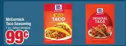 Jewel-Osco McCormick Taco Seasoning offer