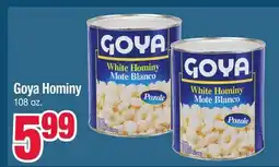 Jewel-Osco Goya Hominy offer