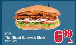 Jewel-Osco FRESH Thin Sliced Sandwich Steak offer