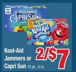 Jewel-Osco Kool-Aid Jammers or Capri Sun offer