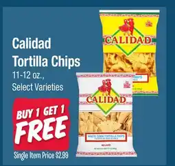 Jewel-Osco Calidad Tortilla Chips offer