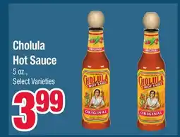 Jewel-Osco Cholula Hot Sauce offer