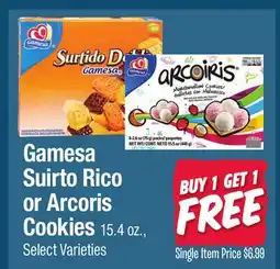 Jewel-Osco Gamesa Suirto Rico or Arcoris Cookies offer
