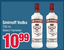 Jewel-Osco Smirnoff Vodka offer
