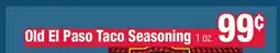 Jewel-Osco Old El Paso Taco Seasoning offer