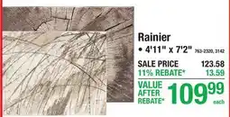 Menards Rainier Rugs offer