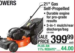 Menards 21 Gas Self-Propelled offer