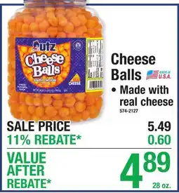 Menards Cheese Balls offer