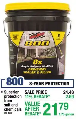 Menards 800 8-YEAR PROTECTION offer