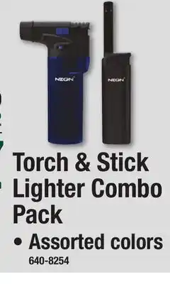 Menards Torch & Stick Lighter Combo Pack offer