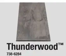 Menards Thunderwood WATERPROOF TILE offer