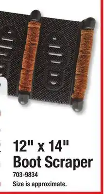 Menards 12 x 14 Boot Scraper offer