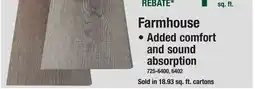 Menards Farmhouse WATERPROOF VINYL PLANK offer