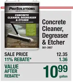 Menards Concrete Cleaner, Degreaser & Etcher offer