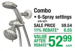 Menards Combo offer