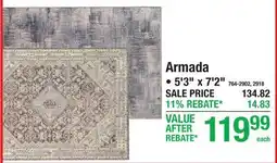 Menards Armada Rugs offer