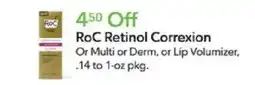 Publix RoC Retinol Correxion offer