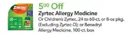 Publix Zyrtec Allergy Medicine offer