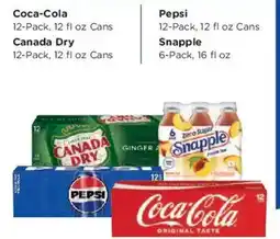 Kroger Coca-Cola, Canada Dry, Pepsi offer