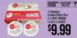 Hmart CJ Hetbahn Cooked White Rice offer