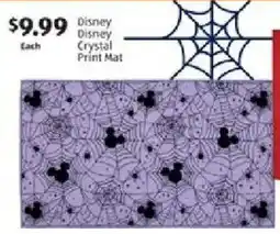 Aldi Disney crystal print mat offer
