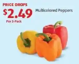 Aldi Multicolored Peppers offer