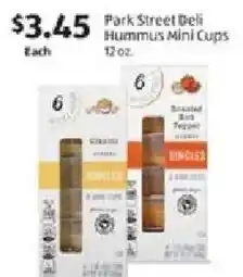Aldi Park Street Dell Hummus Mini Cups offer