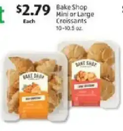 Aldi Bake Shop Mini or Large Croissants offer